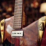 Michael Spalt Resin Top Guitar with Bigsby! Owned By R. Bogner