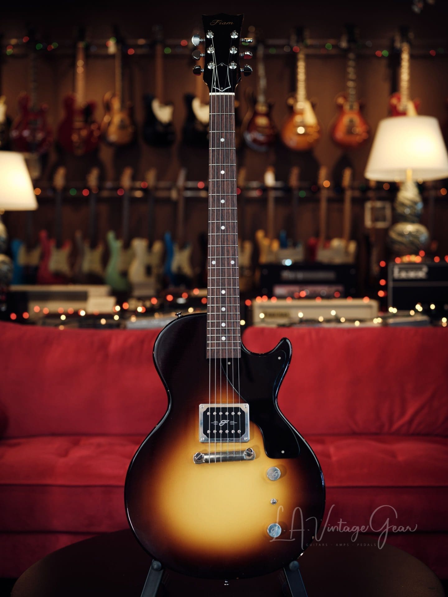 Omerta 'LP Jr' Style Light Relic Electric Guitar by Fiam Guitars - Exclusive to L.A. Vintage Gear!