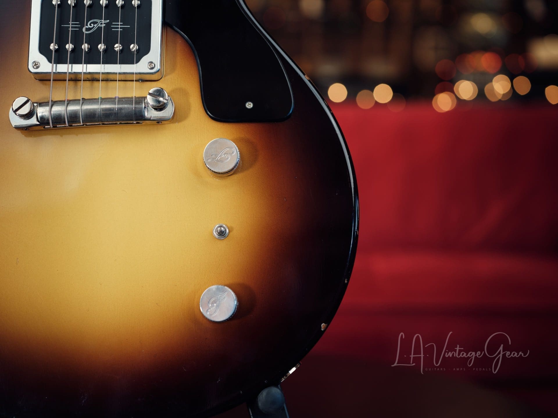 Omerta 'LP Jr' Style Light Relic Electric Guitar by Fiam Guitars - Exclusive to L.A. Vintage Gear! - Image 5