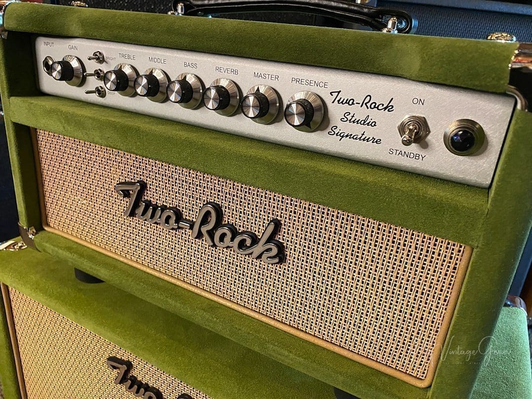 (Pre-Order) Two Rock Studio Signature Head & 1x12 Cab - in Different Suede Finishes - Image 2