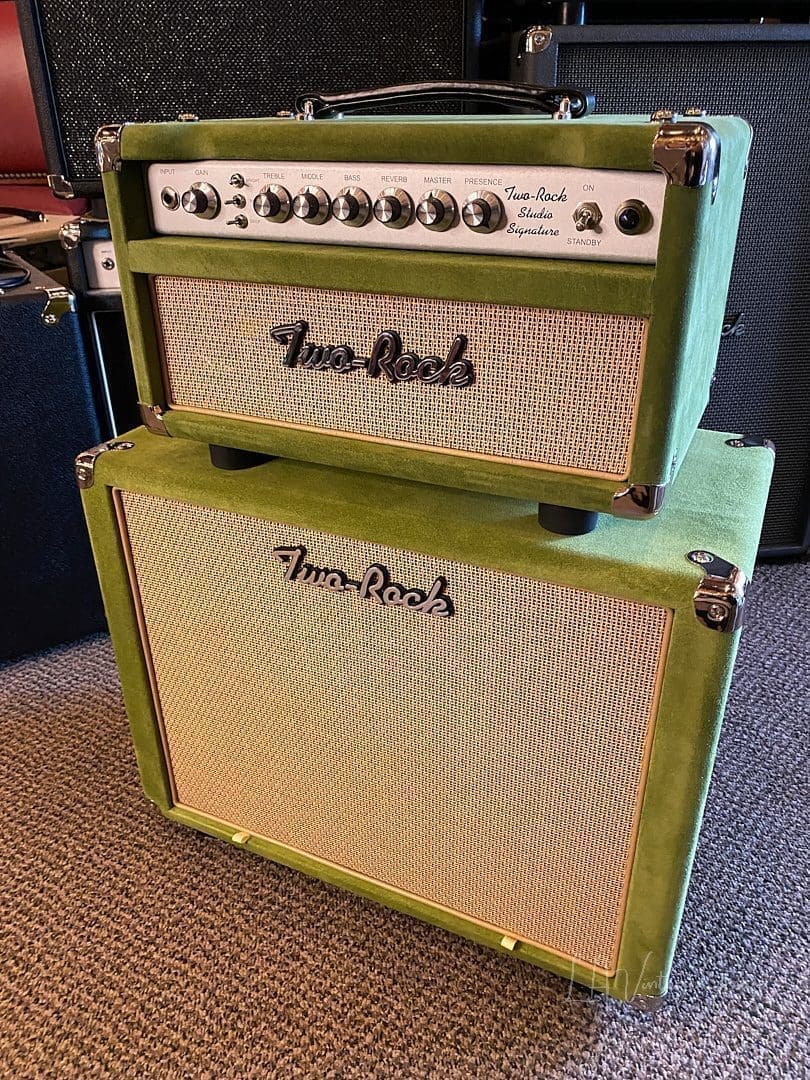 (Pre-Order) Two Rock Studio Signature Head & 1x12 Cab - in Different Suede Finishes