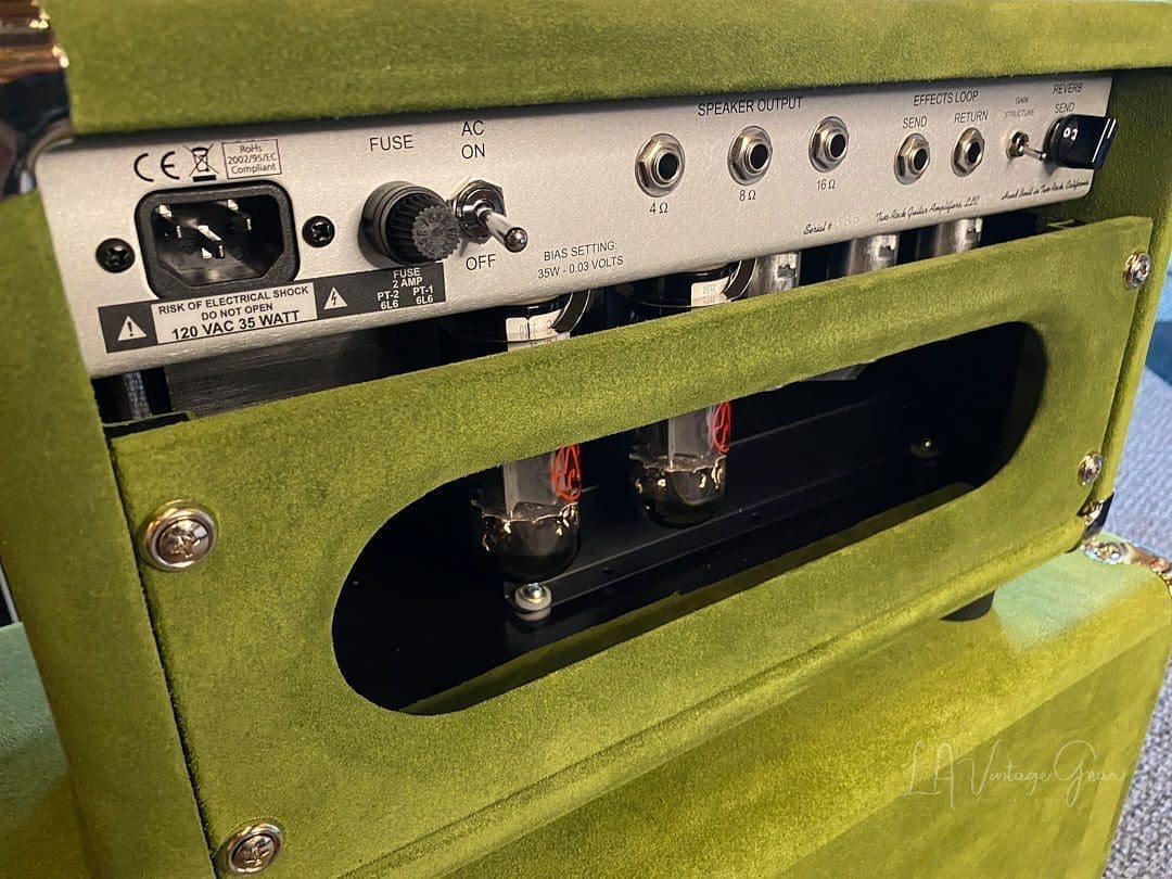 (Pre-Order) Two Rock Studio Signature Head & 1x12 Cab - in Different Suede Finishes - Image 6