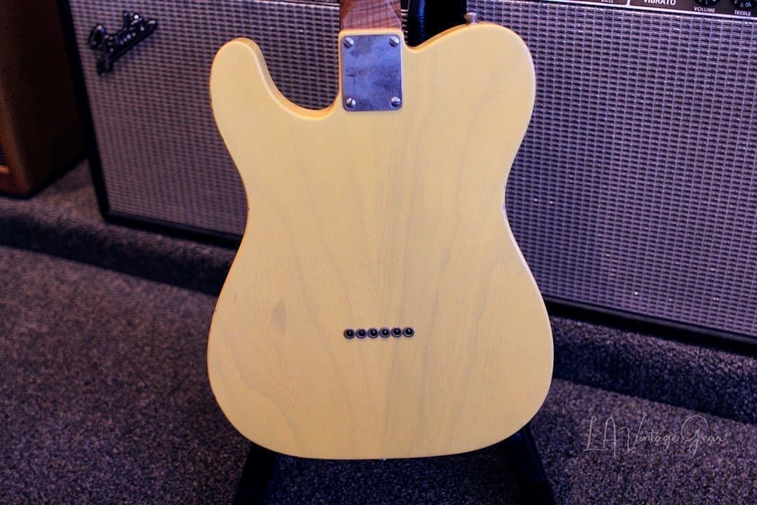 Xotic XTC-1 T-Style Lightly Relic'd Electric Guitar-Butterscotch Blackguard-Roasted Flame Maple Neck #2331 - Image 9