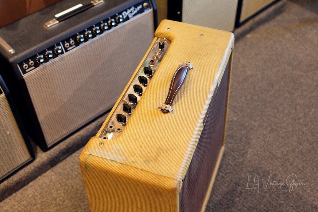 Fender 1959 Tweed Bassman 5F6-A Circuit - The Holy Grail of Amps! - Great Example of a 59" Bassman ! - Image 5