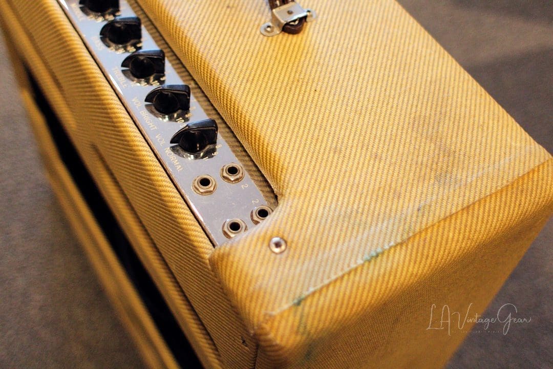 Fender 1959 Tweed Bassman 5F6-A Circuit - The Holy Grail of Amps! - Great Example of a 59" Bassman ! - Image 7