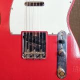 Fender Custom Shop Telecaster 63 Fiesta Red Journeyman Relic Electric Guitar 2019-Ash Body & Rosewood Neck!