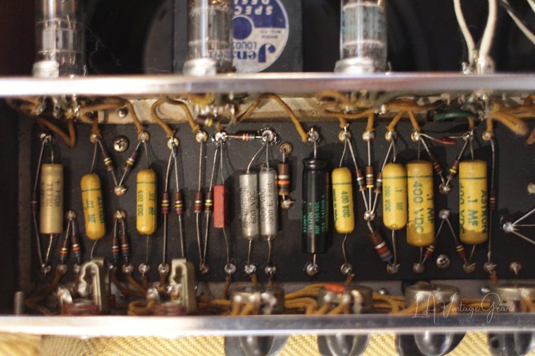 Fender 1959 Tweed Bassman 5F6-A Circuit - The Holy Grail of Amps! - Great Example of a 59" Bassman ! - Image 14