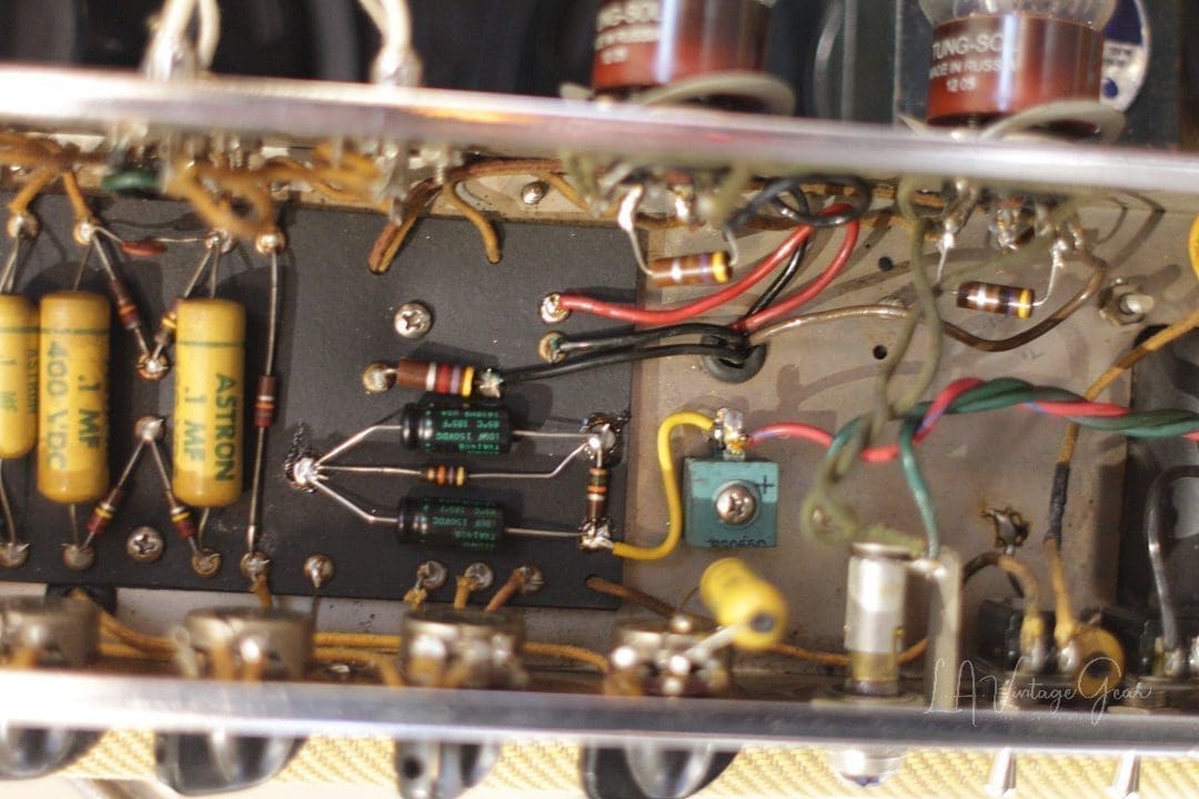 Fender 1959 Tweed Bassman 5F6-A Circuit - The Holy Grail of Amps! - Great Example of a 59" Bassman ! - Image 16