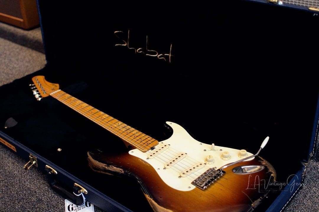 Shabat Lynx S-Style 2T Sunburst Electric Guitar #124 - Alder Body & Lollar Special S Pickups! - Image 18