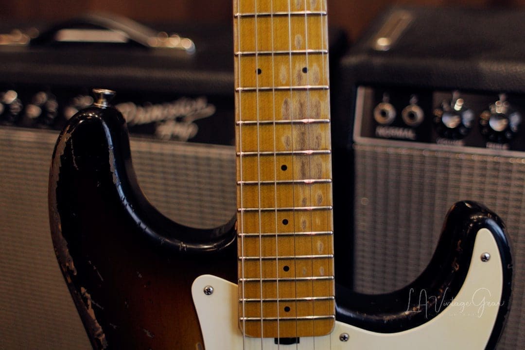 Shabat Lynx S-Style 2T Sunburst Electric Guitar #124 - Alder Body & Lollar Special S Pickups! - Image 3