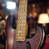 Shabat Panther Electric P-Style Relic’d Bass Guitar – 3T Sunburst Finish & Swamp Ash Body