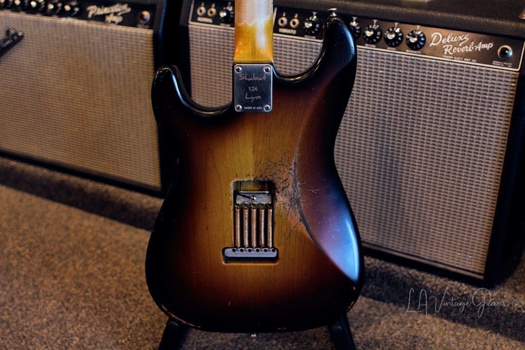 Shabat Lynx S-Style 2T Sunburst Electric Guitar #124 - Alder Body & Lollar Special S Pickups! - Image 15