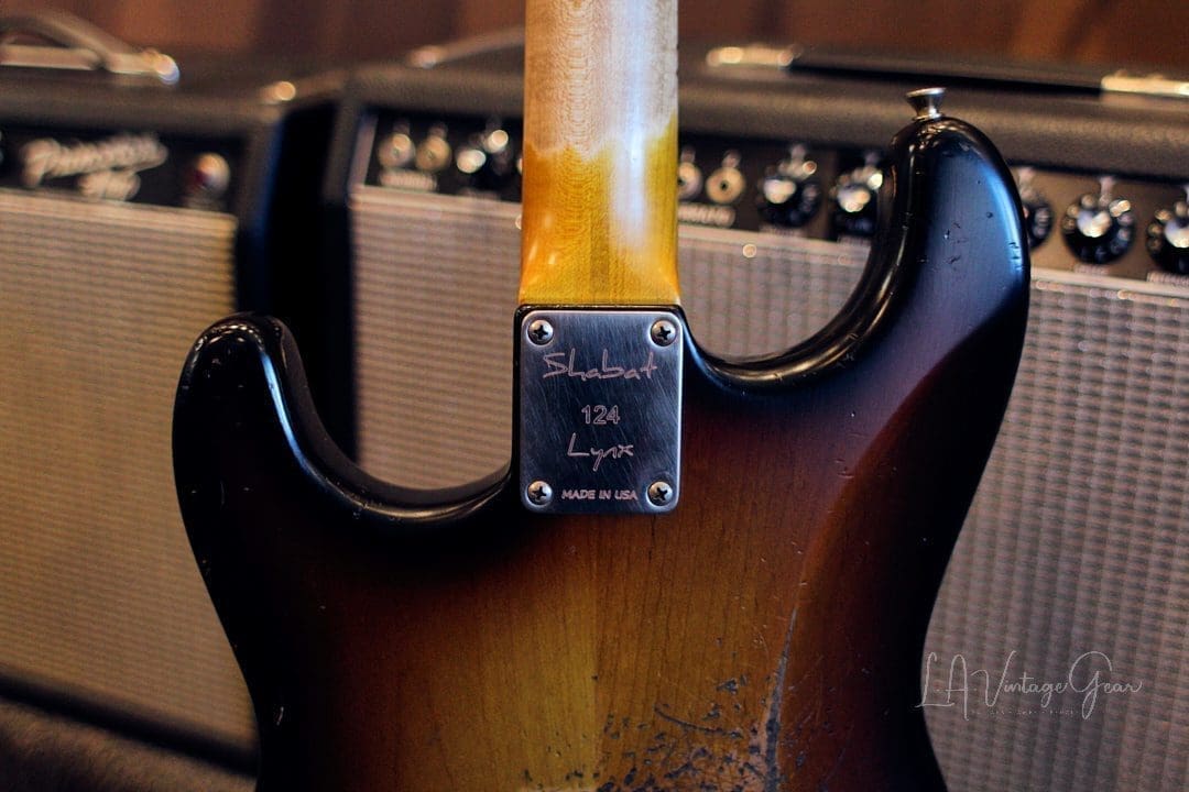 Shabat Lynx S-Style 2T Sunburst Electric Guitar #124 - Alder Body & Lollar Special S Pickups! - Image 16