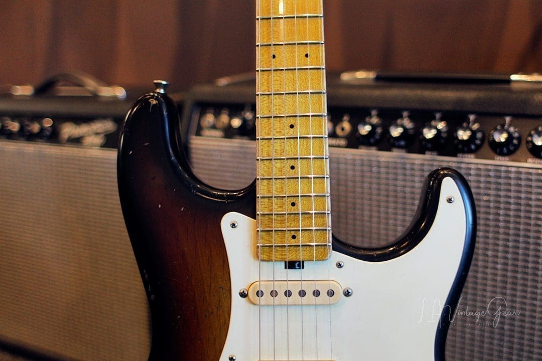 Shabat Lynx S-Style 2T Sunburst Electric Guitar #124 - Alder Body & Lollar Special S Pickups! - Image 5