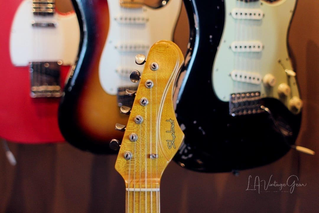 Shabat Lynx S-Style 2T Sunburst Electric Guitar #124 - Alder Body & Lollar Special S Pickups! - Image 11