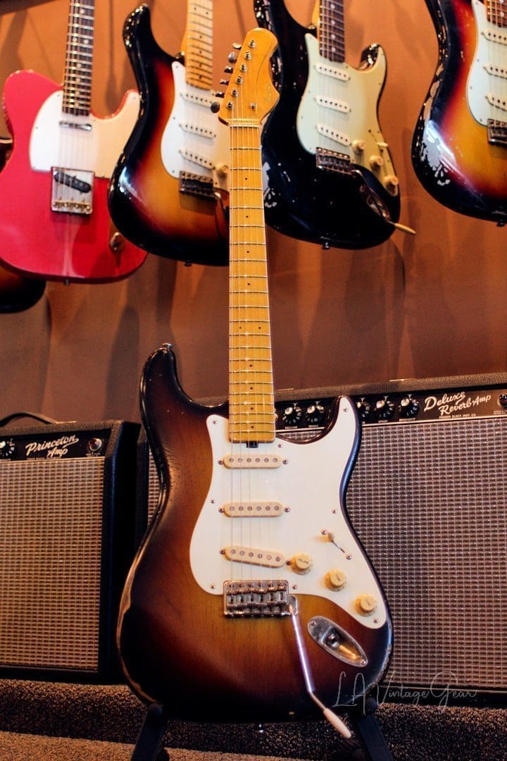 Shabat Lynx S-Style 2T Sunburst Electric Guitar #124 - Alder Body & Lollar Special S Pickups!