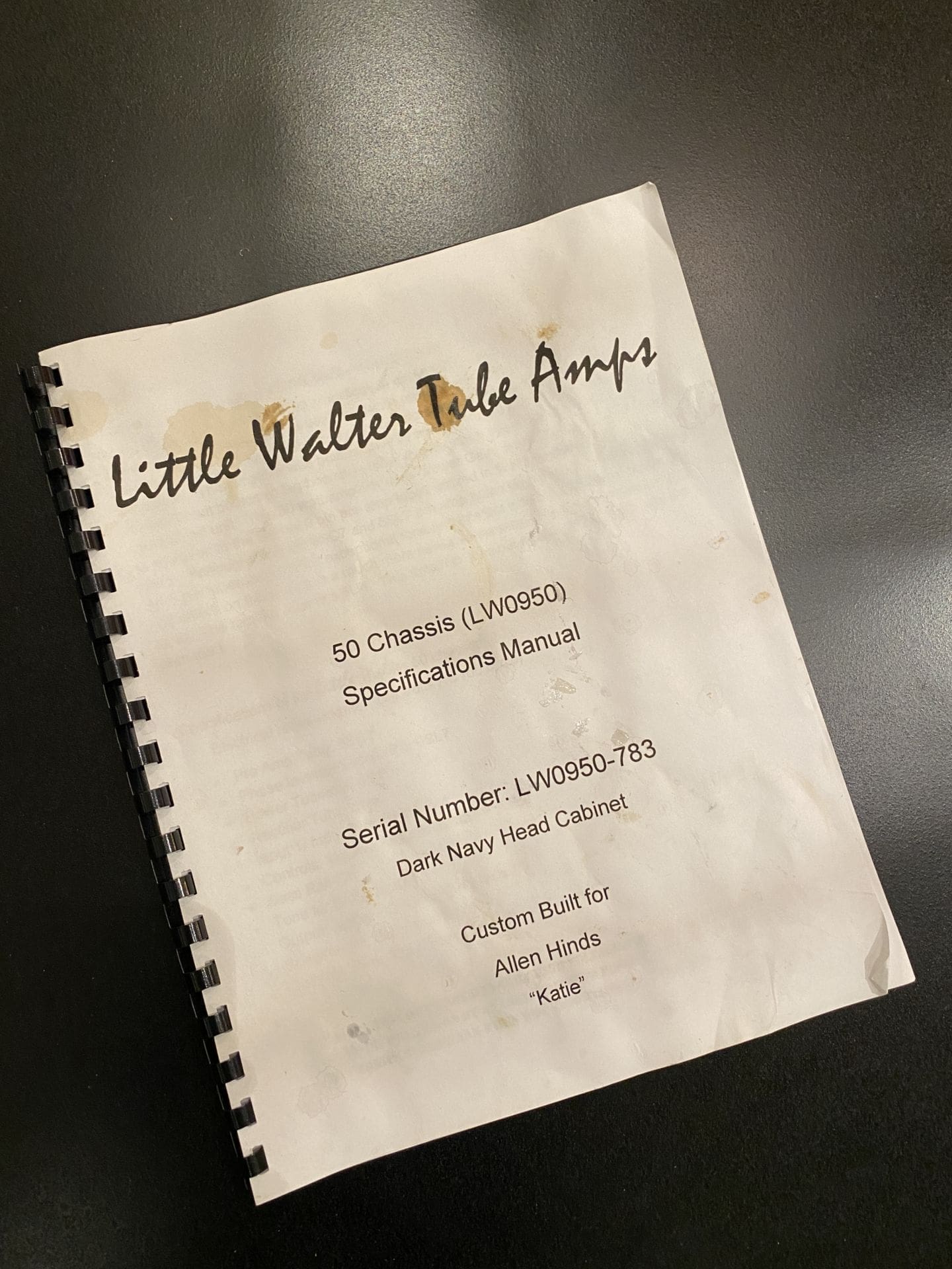 Little Walter 50 Watt Tube Guitar Amp Head - Octal Pre-Amp Section & Vince Gill Tone Stack! - Image 9