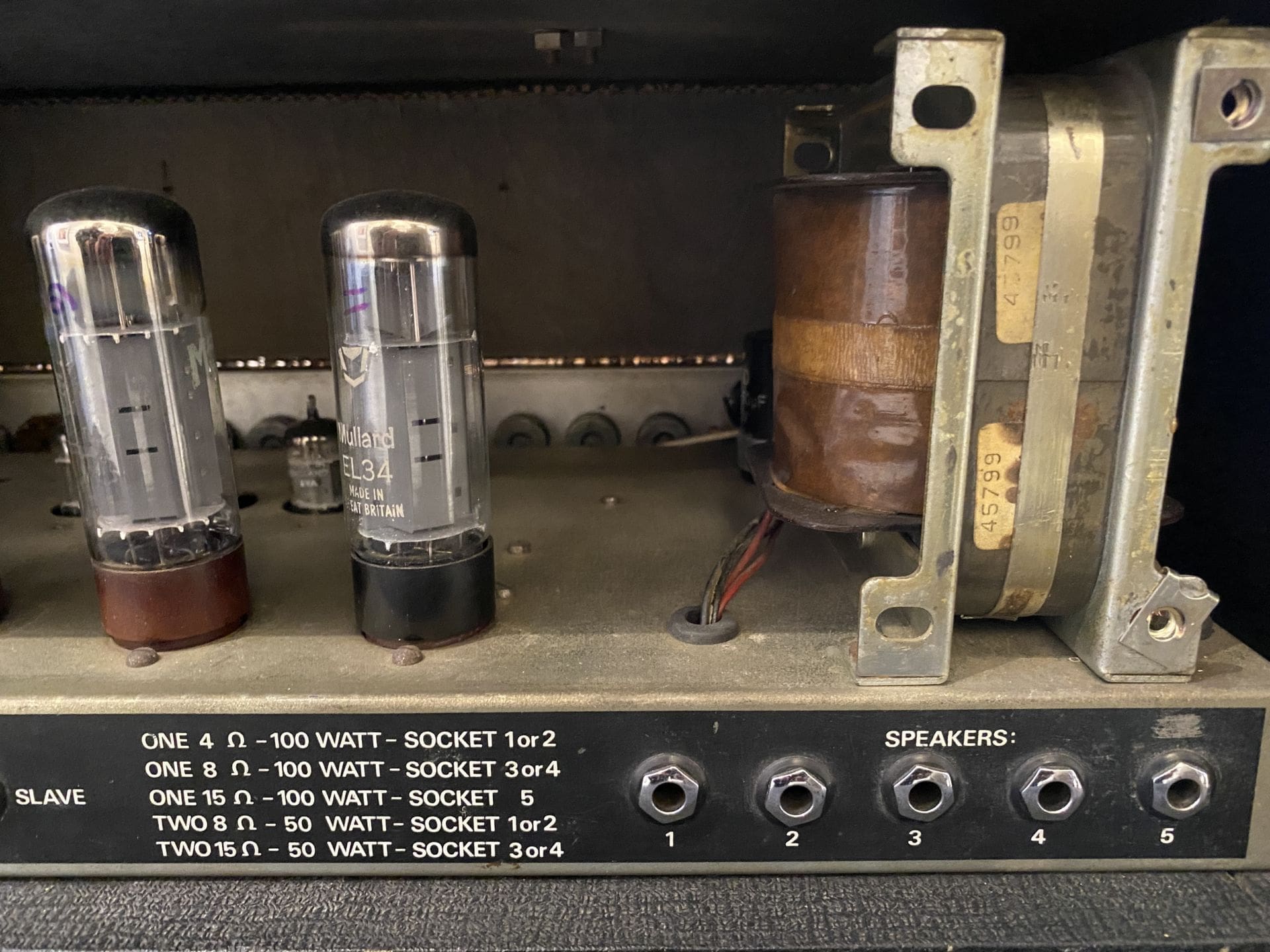 Vampower MK1B 100 Watt Guitar Amplifier Head - Vintage 1970's & Rare! - Image 15