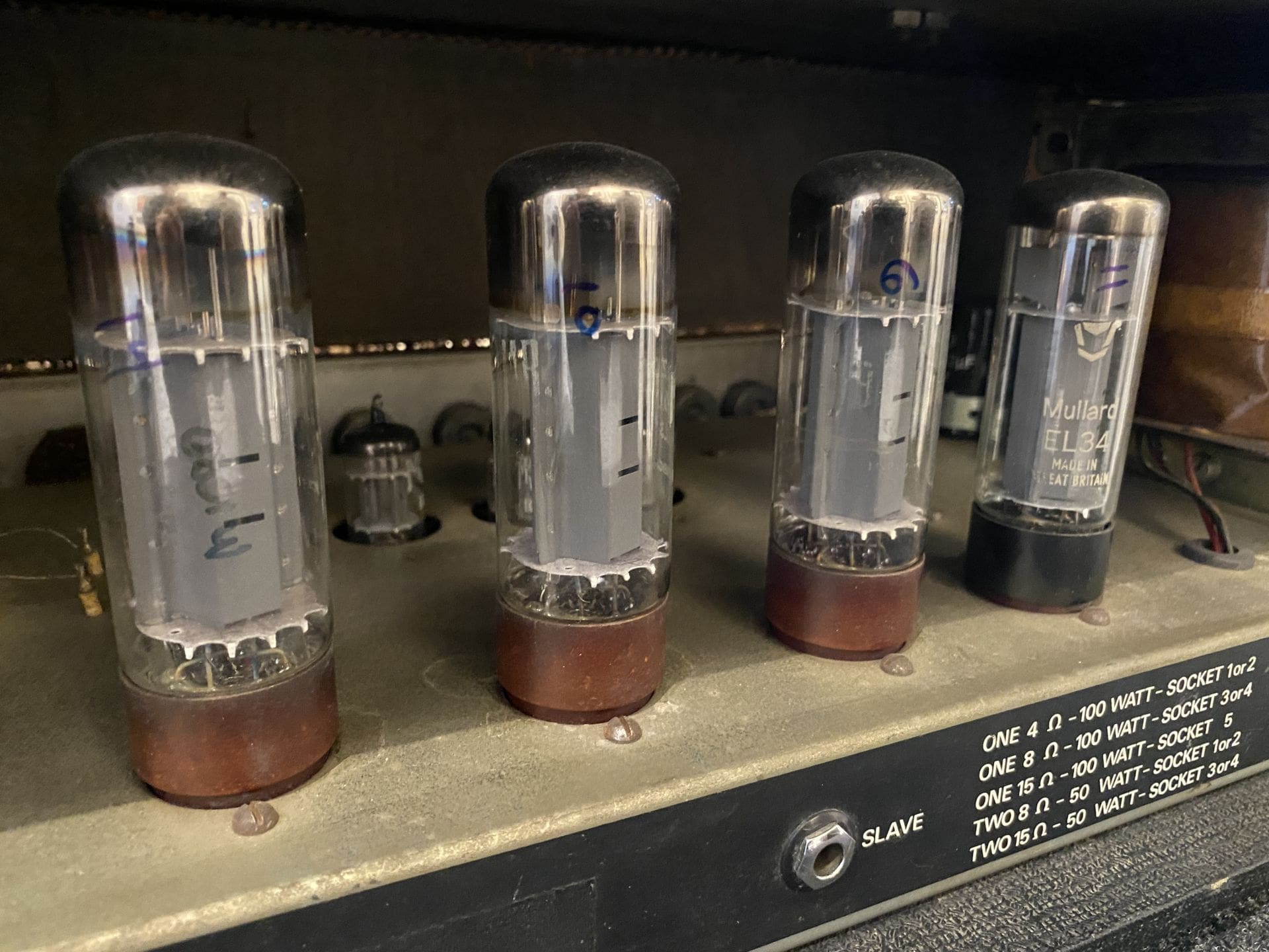 Vampower MK1B 100 Watt Guitar Amplifier Head - Vintage 1970's & Rare! - Image 16