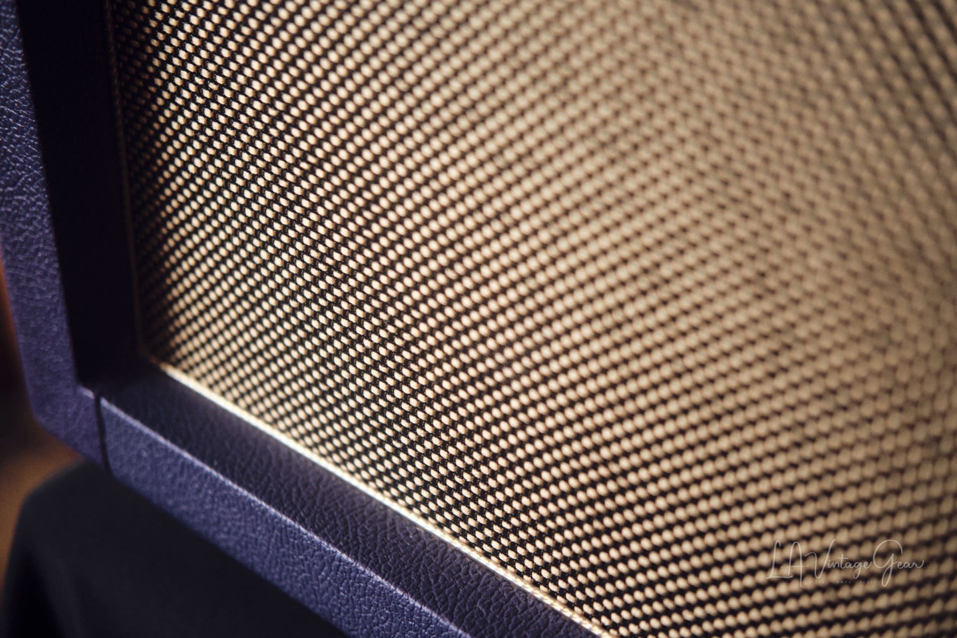 Kerry Wright Tribute Series 4 x 12 Guitar Speaker Cabinet - in Purple Tolex - Unloaded - Image 4
