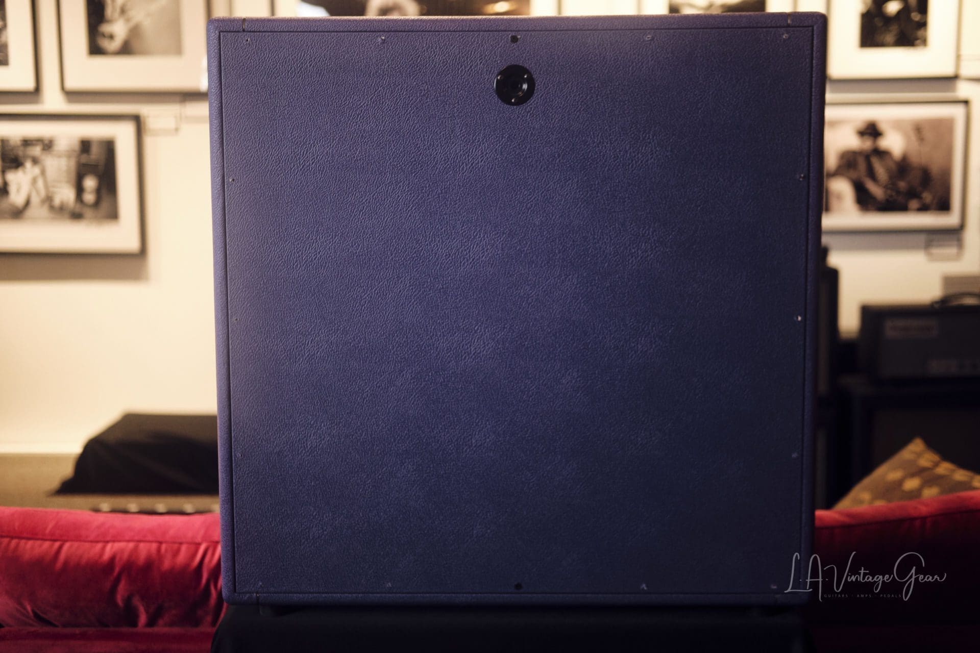 Kerry Wright Tribute Series 4 x 12 Guitar Speaker Cabinet - in Purple Tolex - Unloaded - Image 6