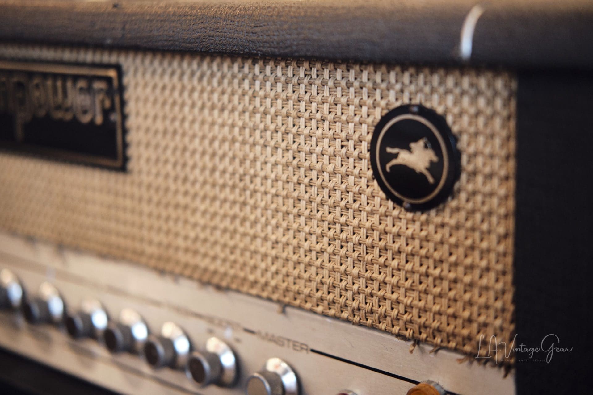 Vampower MK1B 100 Watt Guitar Amplifier Head - Vintage 1970's & Rare! - Image 5