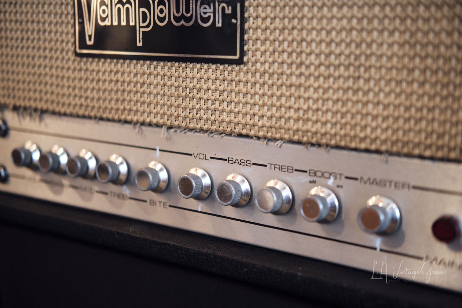 Vampower MK1B 100 Watt Guitar Amplifier Head - Vintage 1970's & Rare! - Image 6