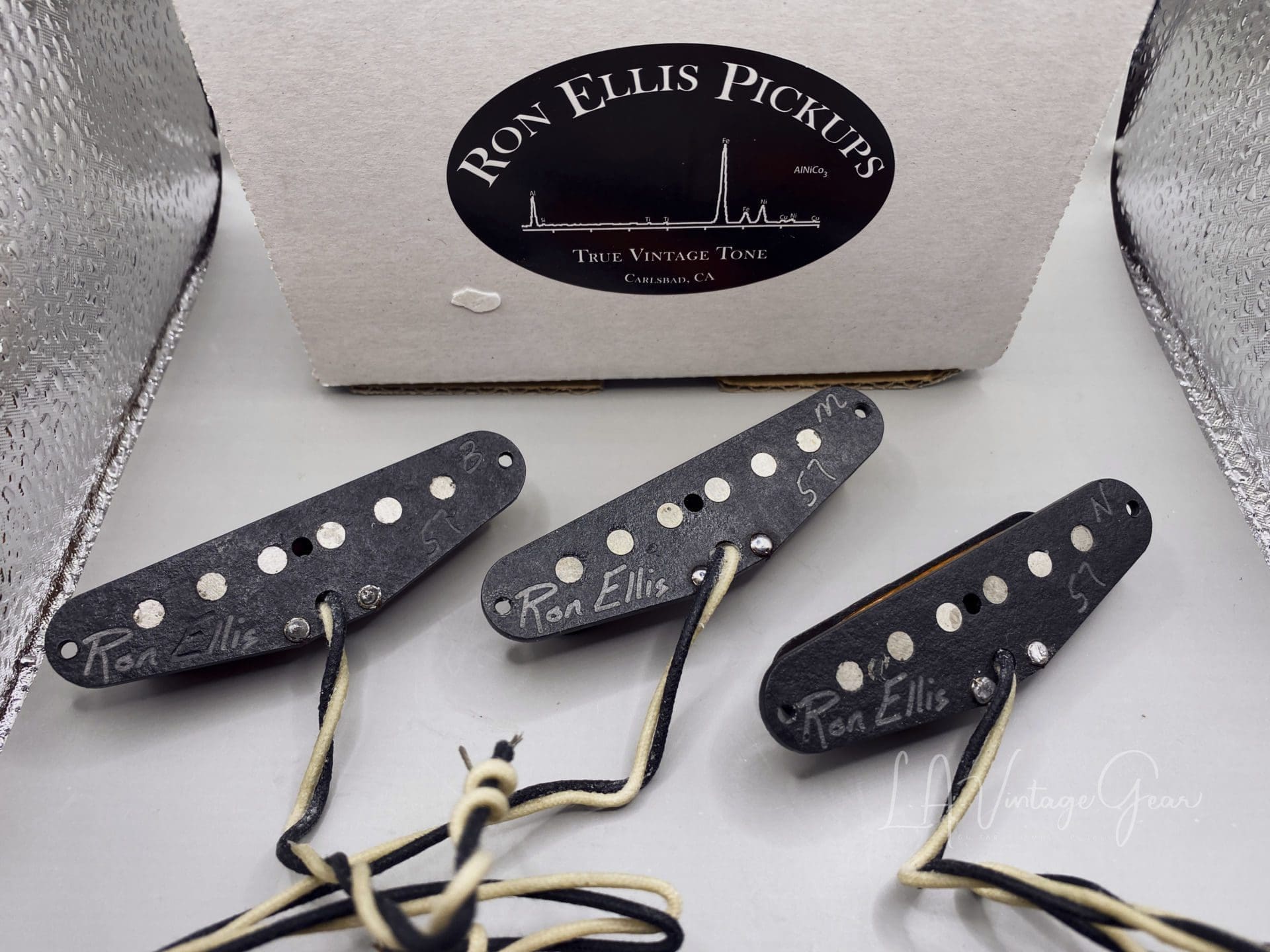 Ron Ellis '57 S-Style Electric Guitar Pickups Set - Image 2