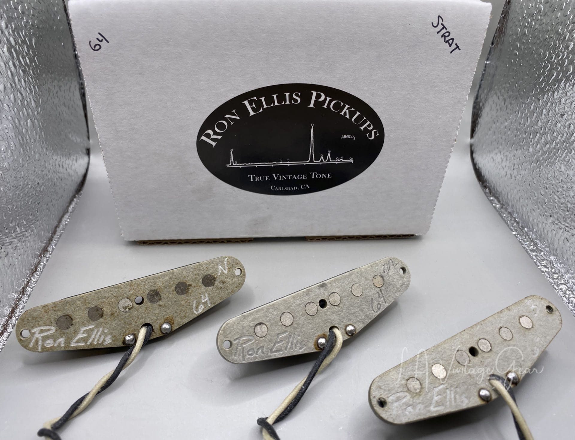 Ron Ellis '64 S-Style Electric Guitar Pickups Set - Image 2