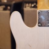 John Bolin Custom ‘Super Model’ T-Style Relic’d Electric Guitar (2021) – Natural Finish with Don Mare Pickups!