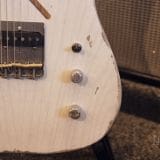 John Bolin Custom ‘Super Model’ T-Style Relic’d Electric Guitar (2021) – Natural Finish with Don Mare Pickups!