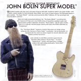John Bolin Custom ‘Super Model’ T-Style Relic’d Electric Guitar (2021) – Natural Finish with Don Mare Pickups!