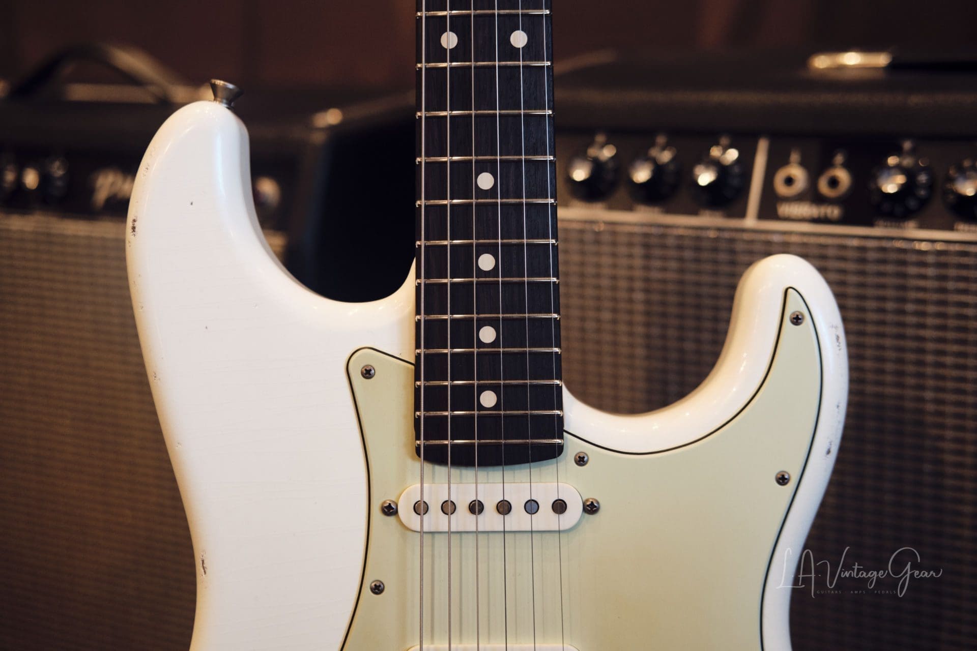 Xotic XSC1 S-Style Electric Guitar - Olympic White Finish #2345 - Image 4