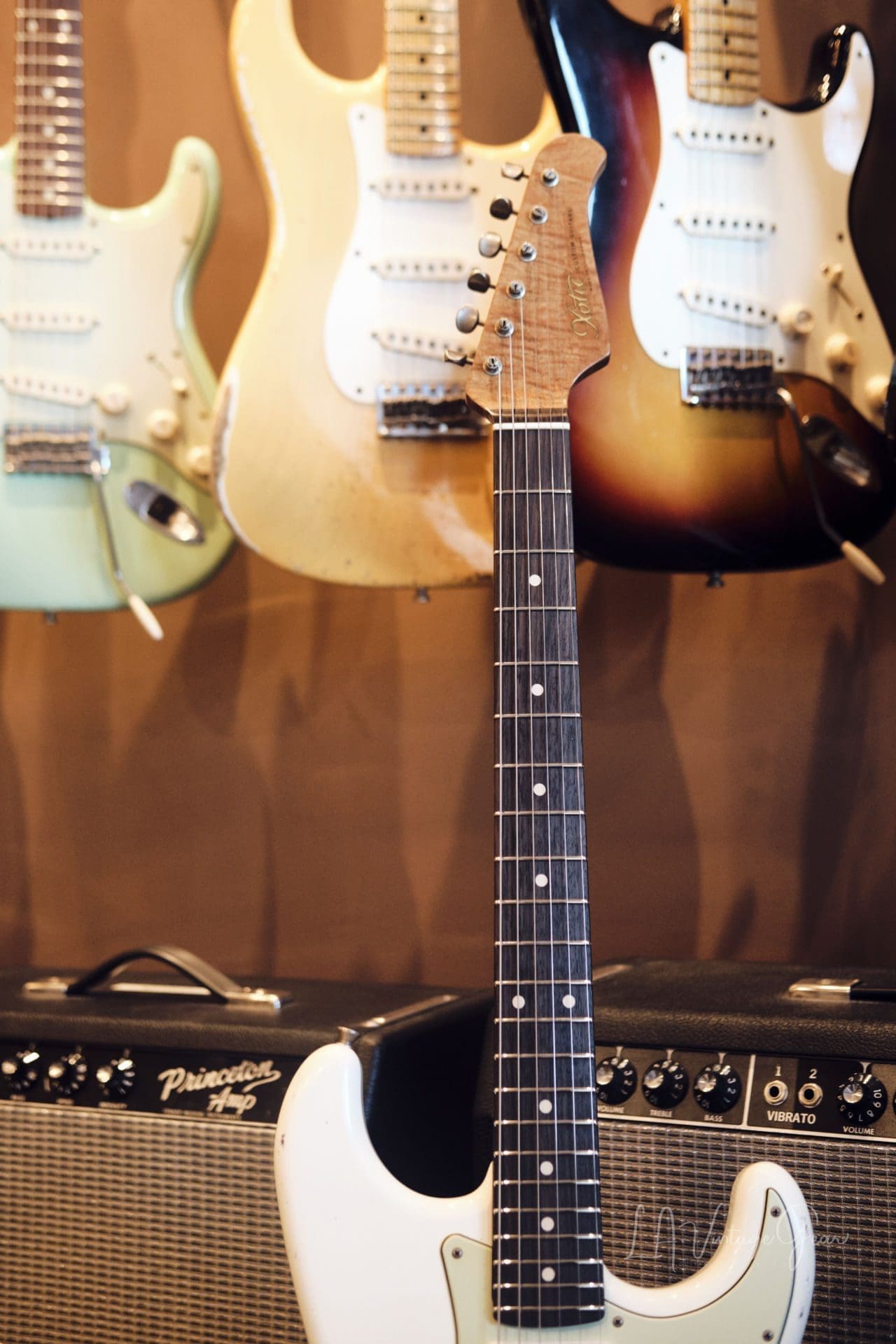 Xotic XSC1 S-Style Electric Guitar - Olympic White Finish #2345 - Image 7