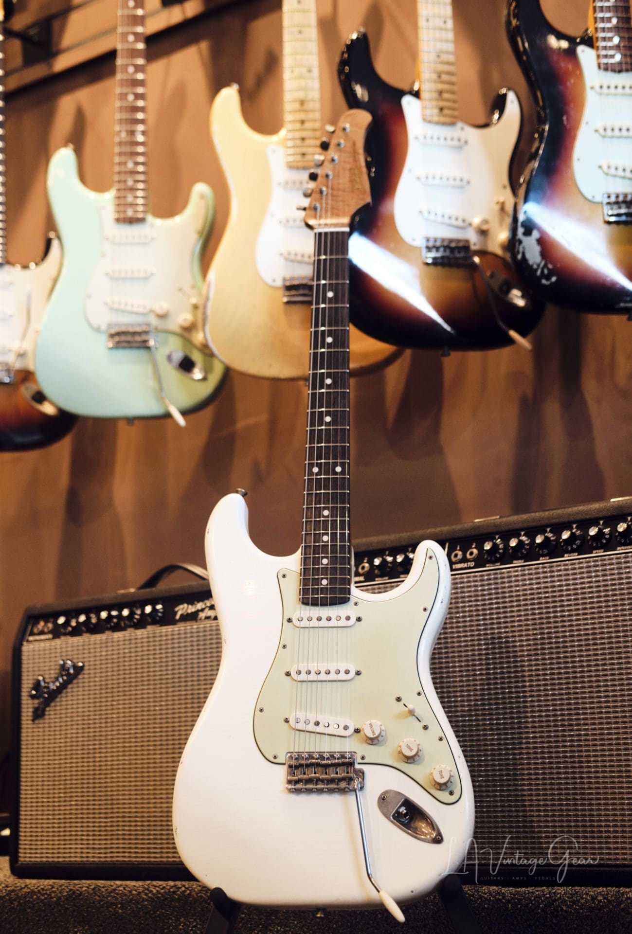 Xotic XSC1 S-Style Electric Guitar - Olympic White Finish #2345