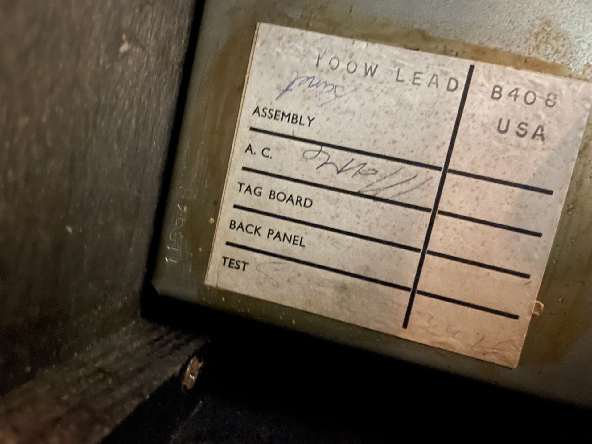 Marshall 1976 MKII Super Lead 100 Amplifier Head - in Black Tolex & All Original! - Image 8