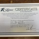 K-Line Springfield Electric Guitar – Sonic Blue Finish #020150 – Brand New Build