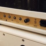 Friedman Custom 50 Watt Guitar Amplifier Head – White Tolex Finish with Gold Piping-in Excellent Condition!