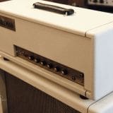 Friedman Custom 50 Watt Guitar Amplifier Head – White Tolex Finish with Gold Piping-in Excellent Condition!