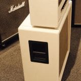 Friedman Custom 50 Watt Guitar Amplifier Head – White Tolex Finish with Gold Piping-in Excellent Condition!