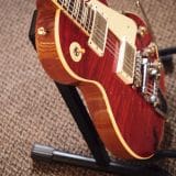 Gibson Relic’d Custom ’58 Les Paul Standard with Bigsby – Cherry Flame Maple Finish – Think Lucy !