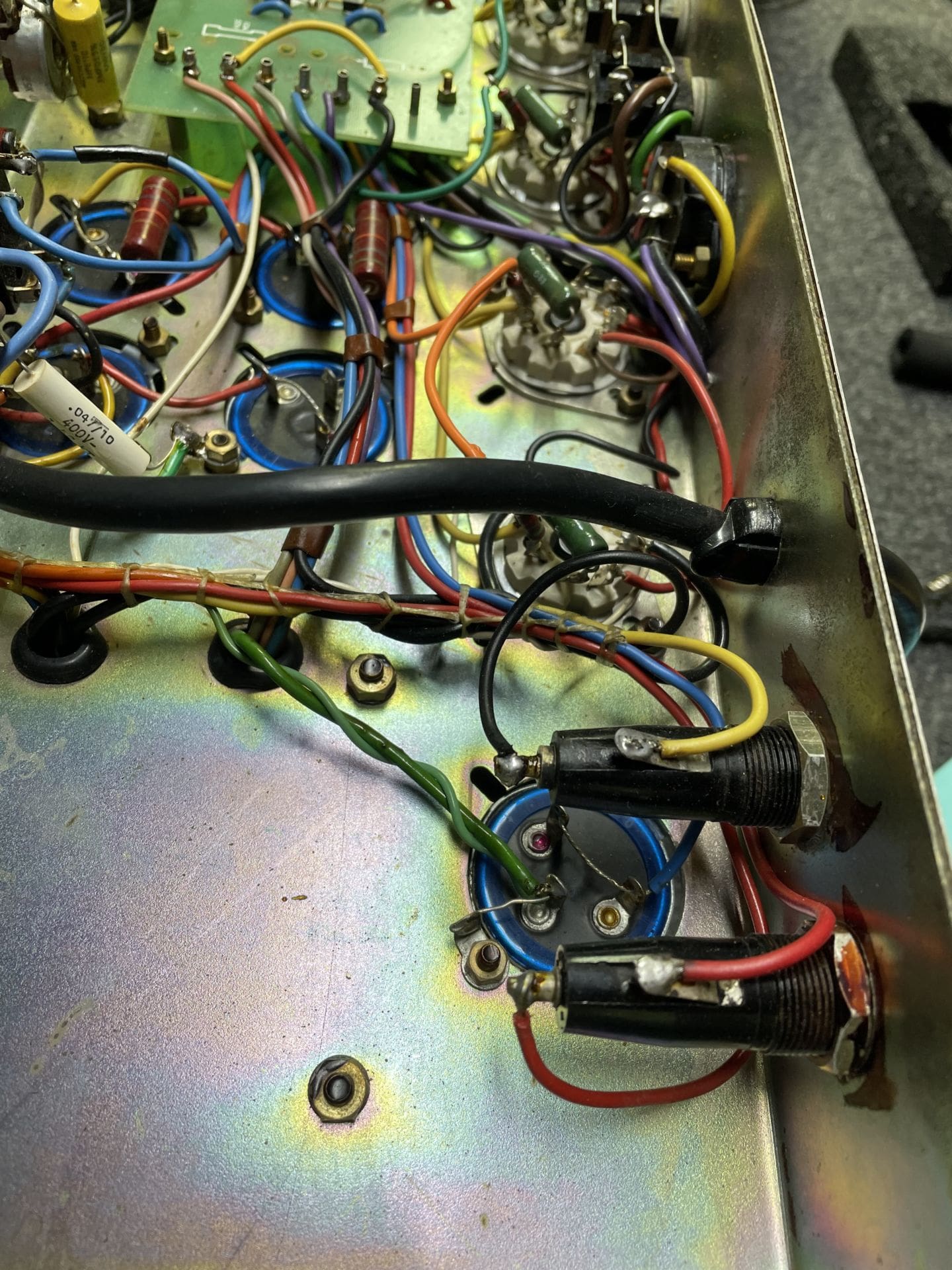 Marshall 1976 MKII Super Lead 100 Amplifier Head - in Black Tolex & All Original! - Image 12