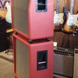 Marshall Vintage 1972 4×12 Guitar Cab  ‘Unloaded’ &  Recovered in Red Tolex – Special Deal!!