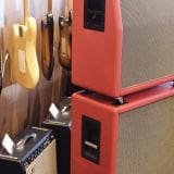 Marshall Vintage 1972 4×12 Guitar Cab  ‘Unloaded’ &  Recovered in Red Tolex – Special Deal!!