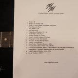 Mario Martin ‘Model-T’ Whiteguard Electric Guitar (2022) – Swamp Ash Body & Brazilian Rosewood Fingerboard