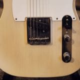 Mario Martin ‘Model-T’ Whiteguard Electric Guitar (2022) – Swamp Ash Body & Brazilian Rosewood Fingerboard