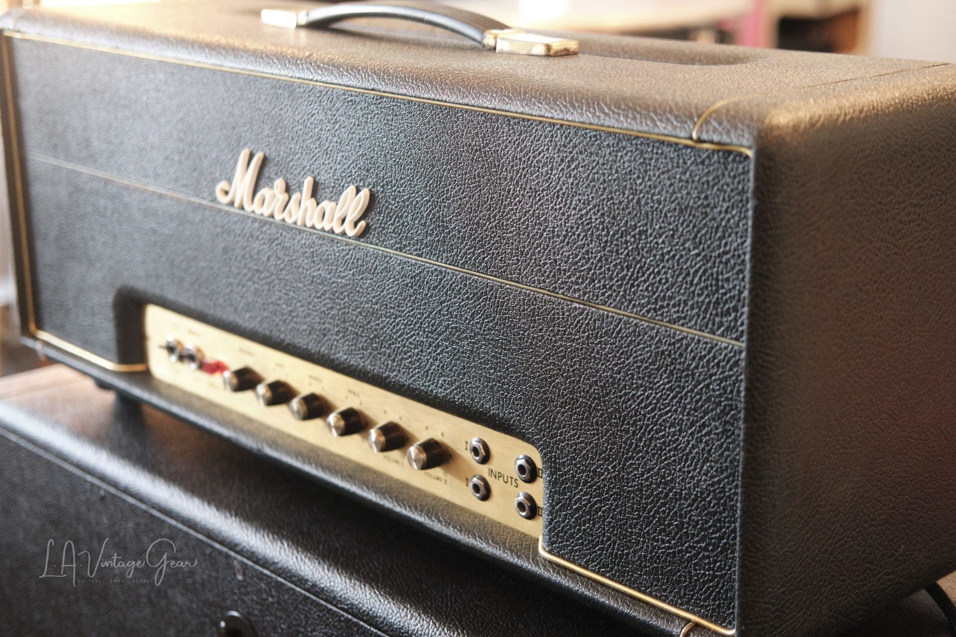 Marshall 1976 MKII Super Lead 100 Amplifier Head - in Black Tolex & All Original! - Image 4