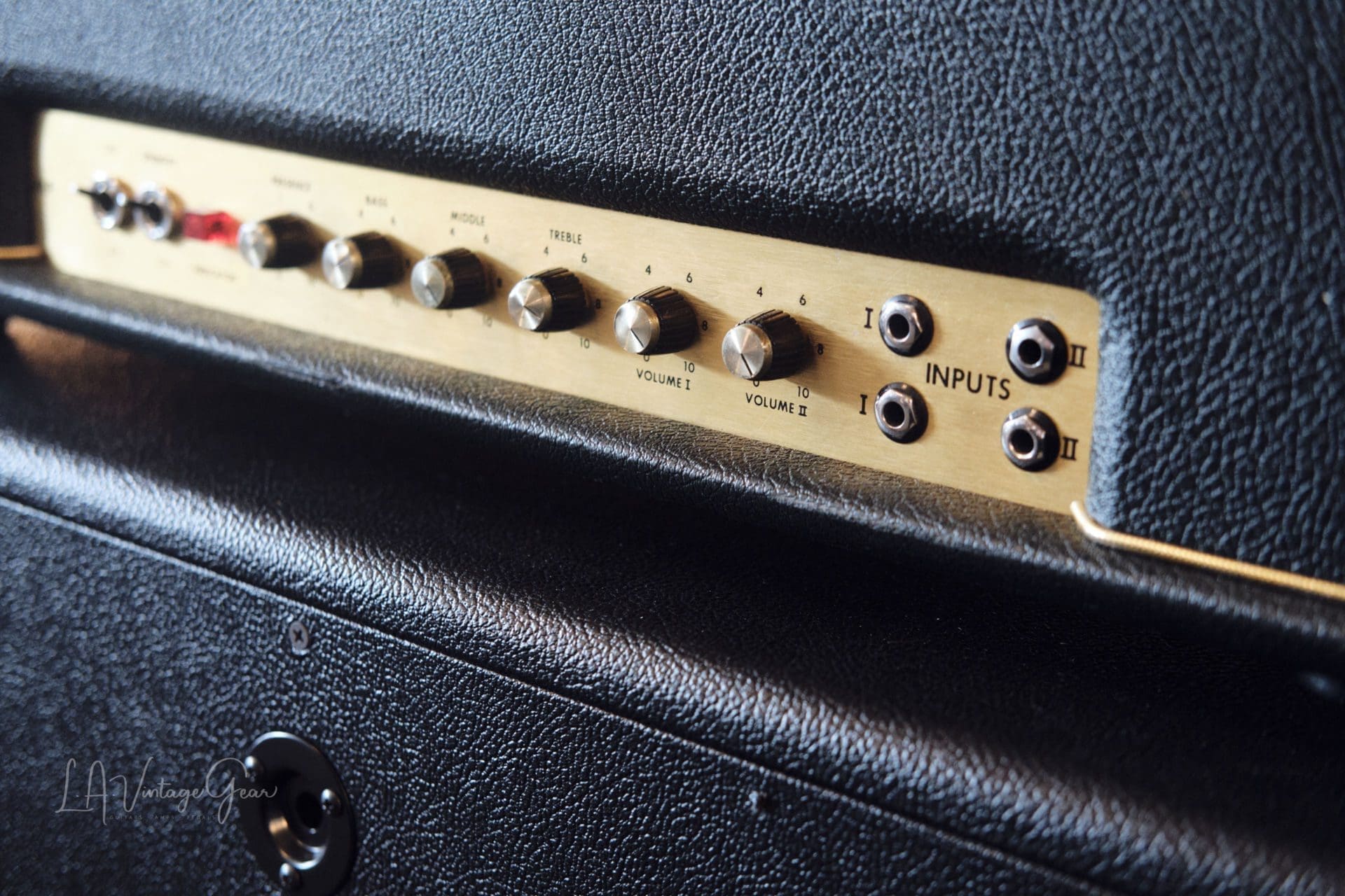 Marshall 1976 MKII Super Lead 100 Amplifier Head - in Black Tolex & All Original! - Image 6