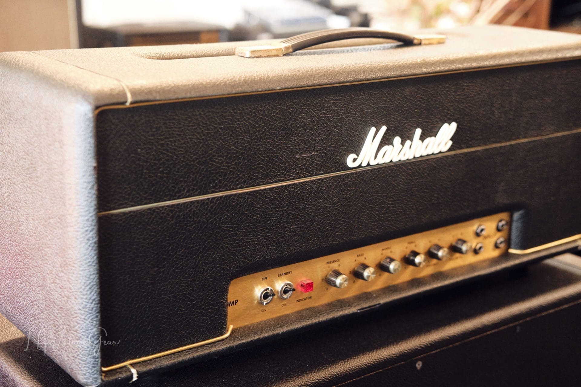 Marshall 1976 MKII Super Lead 100 Amplifier Head - in Black Tolex & All Original! - Image 5