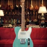 Mario Martin Model T Beast-  Double Bound Electric Guitar – Sherwood Green Finish & Paulownia Body! Light Relic!